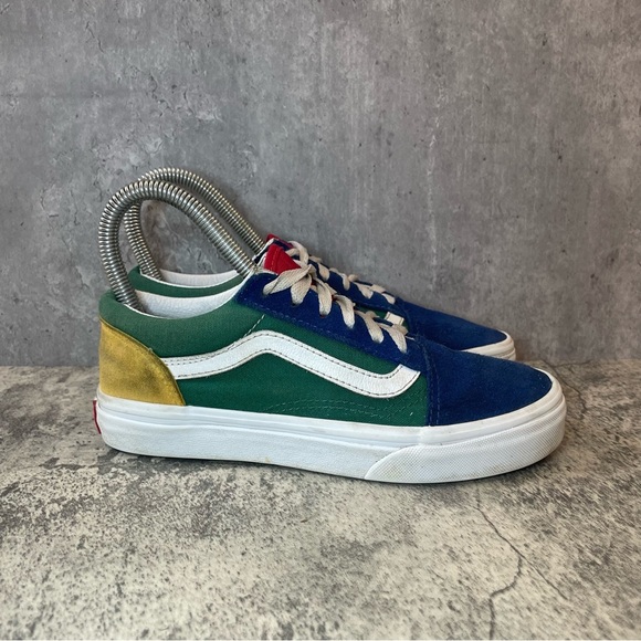 Vans Colorblock Sneakers Kids sz 3Y - Picture 1 of 6